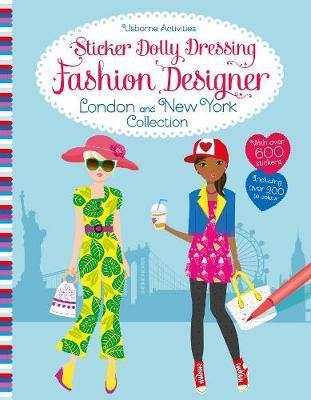 Sticker Dolly Dressing Fashion Designer London and New York Collection by Fiona Watt image