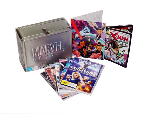 Marvel Heroes - Tin Limited Edition (7 Disc Tin Set) on DVD image