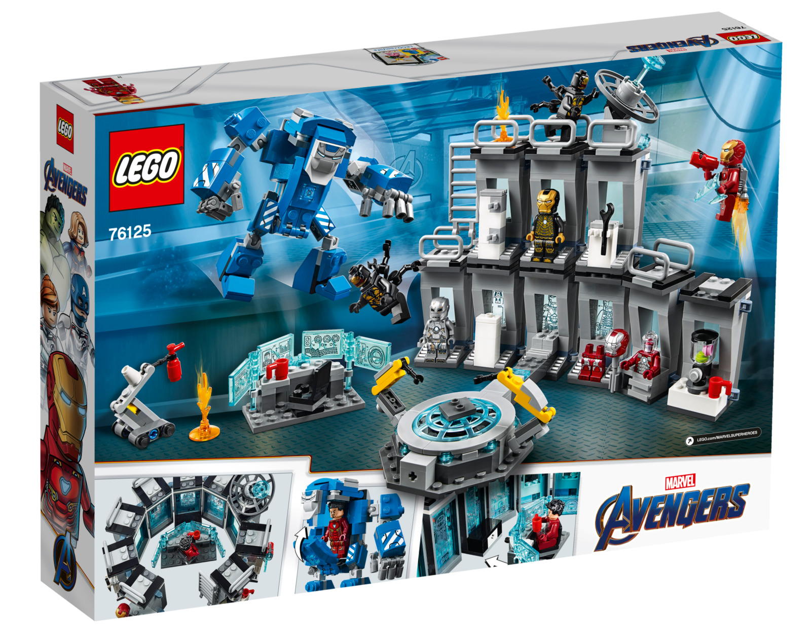 LEGO Super Heroes: Iron Man - Hall of Armour (76125) image