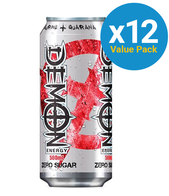 Demon Energy Zero Sugar 500ml (12 Pack) image