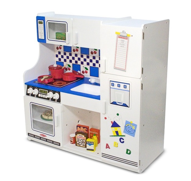 Buy Deluxe Wooden Kitchen Set Melissa & Doug at Mighty Ape NZ