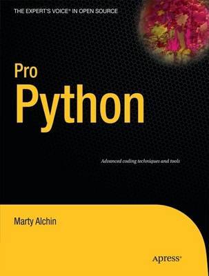 Pro Python by Marty Alchin image