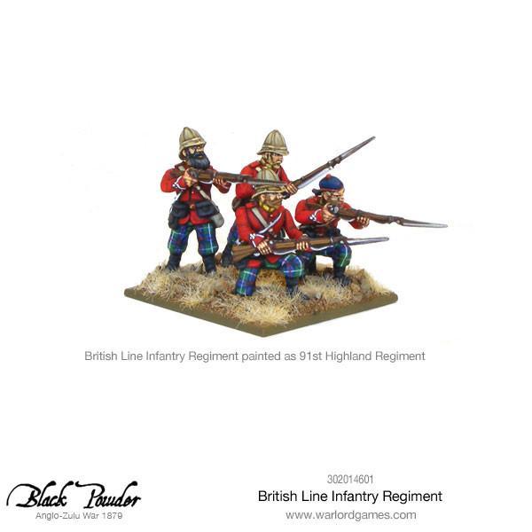 Anglo Zulu War British Line Infantry Regiment image