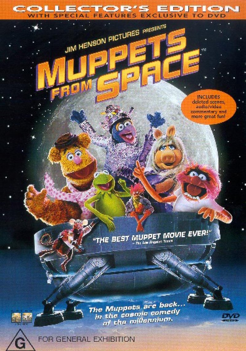 Muppets From Space on DVD image