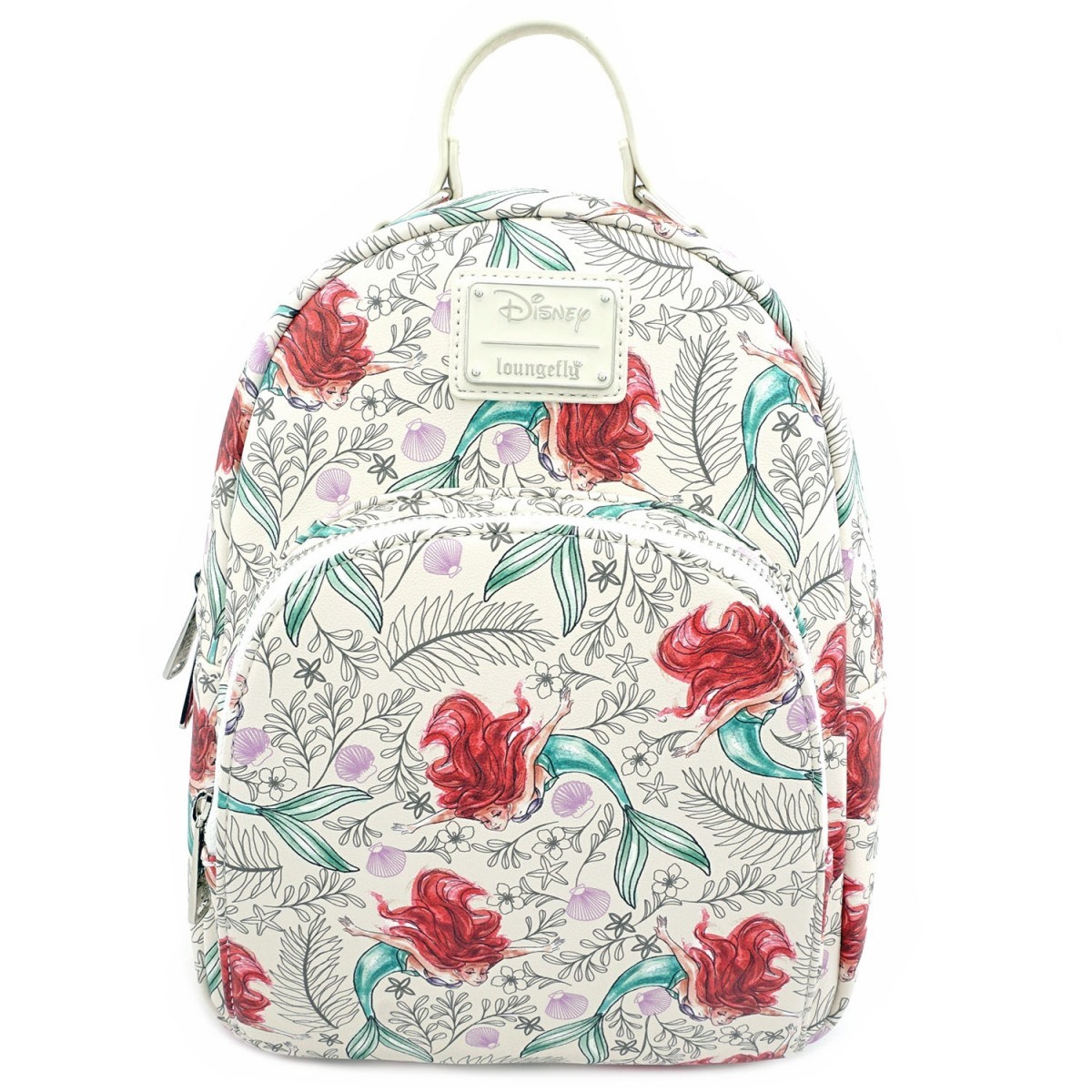Loungefly: Little Mermaid - Ariel Sketch Print Mini Backpack image