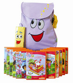 Dora The Explorer Back Pack Gift Set on DVD Dora The Explorer Back Pack Gift Set on DVD
