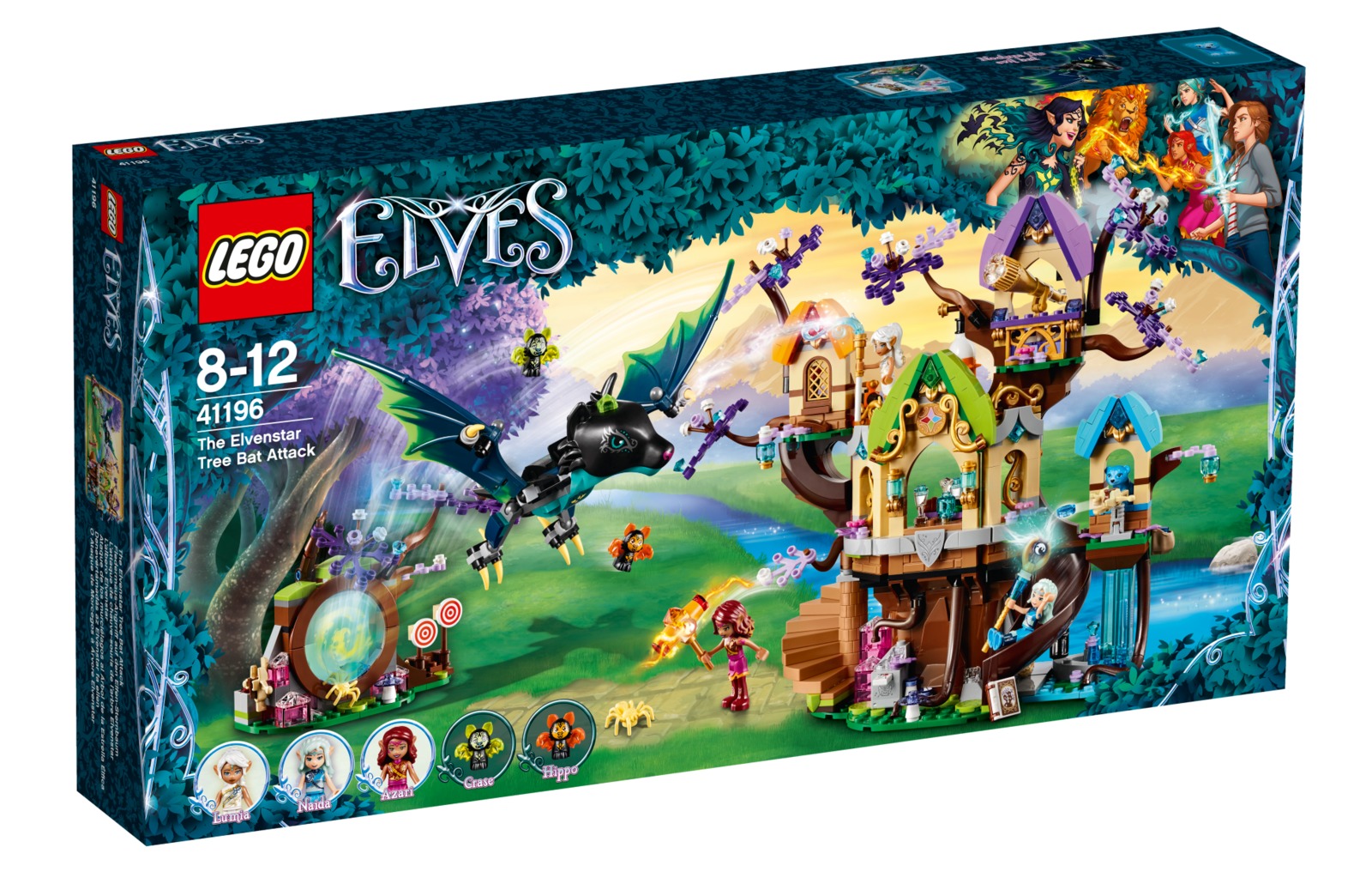 Buy LEGO Elves The Elvenstar Tree Bat Attack (41196) at Mighty Ape
