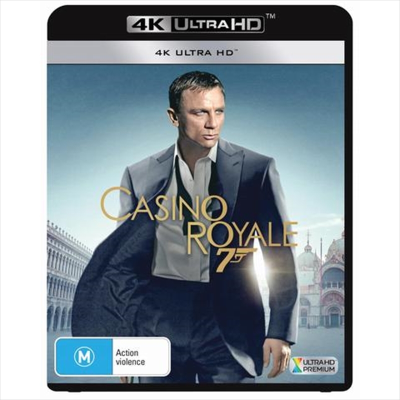 Casino Royale (4K Ultra HD Blu-ray) on UHD Blu-ray image