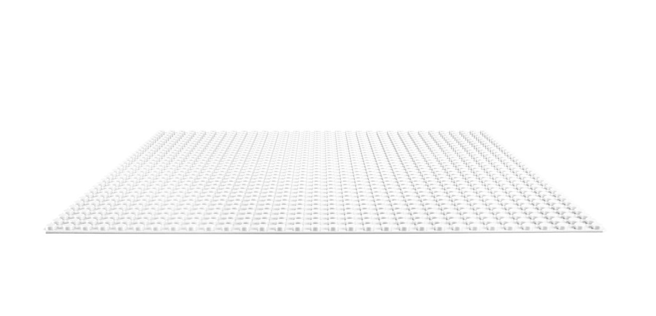 LEGO Classic: White Baseplate - (11010)