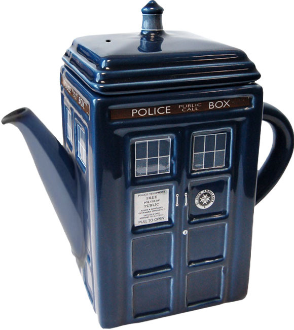 Doctor Who Tardis Teapot (Blue) image