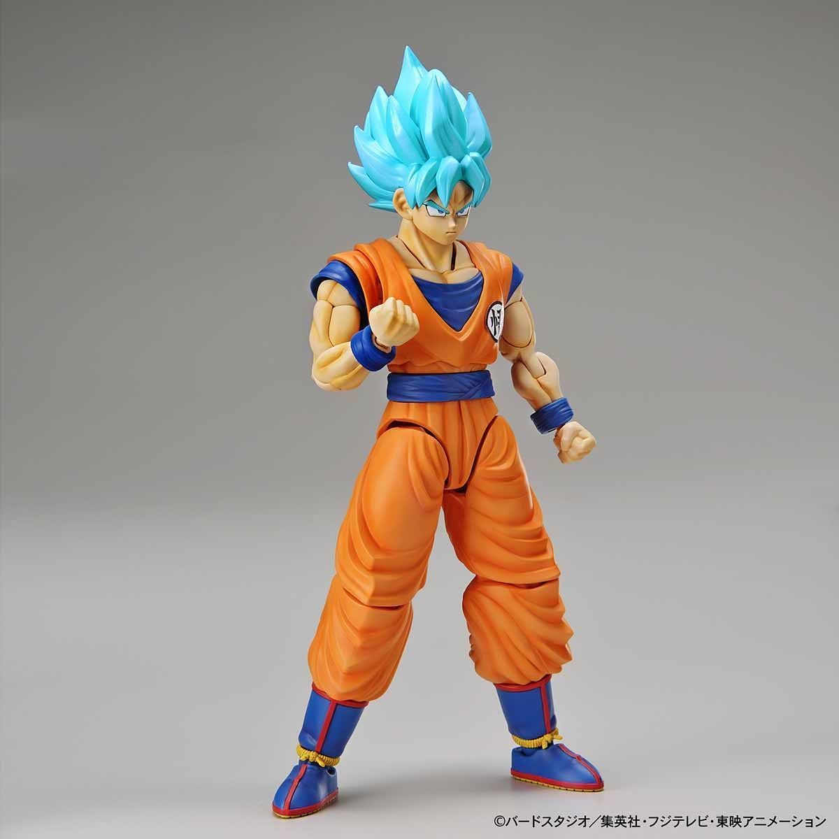 Super Saiyan god Super Saiyan Son Goku (SS-Blue) - Figure-rise Model Kit image