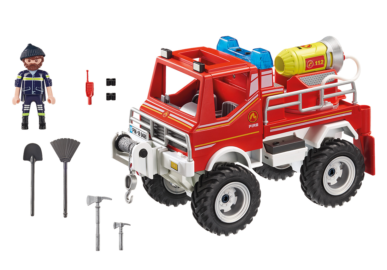 Buy Playmobil - Fire Truck (9466) at Mighty Ape NZ