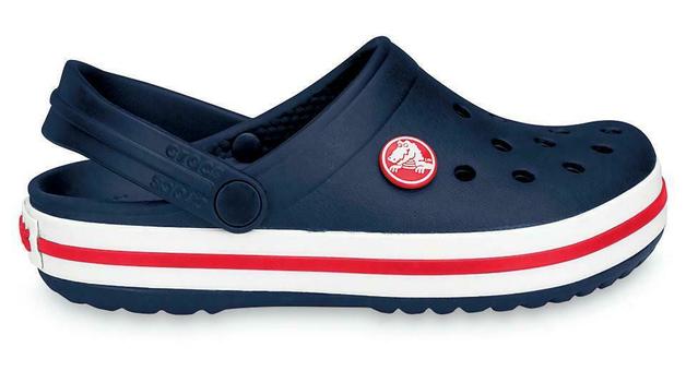 Crocs: Crocband Clog Kids - Navy/Red (Size US Junior 1)