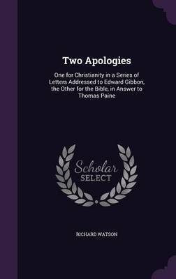 Two Apologies by Richard Watson image