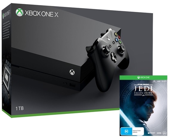 Xbox One X 1TB Star Wars Jedi: Fallen Order Console Bundle image