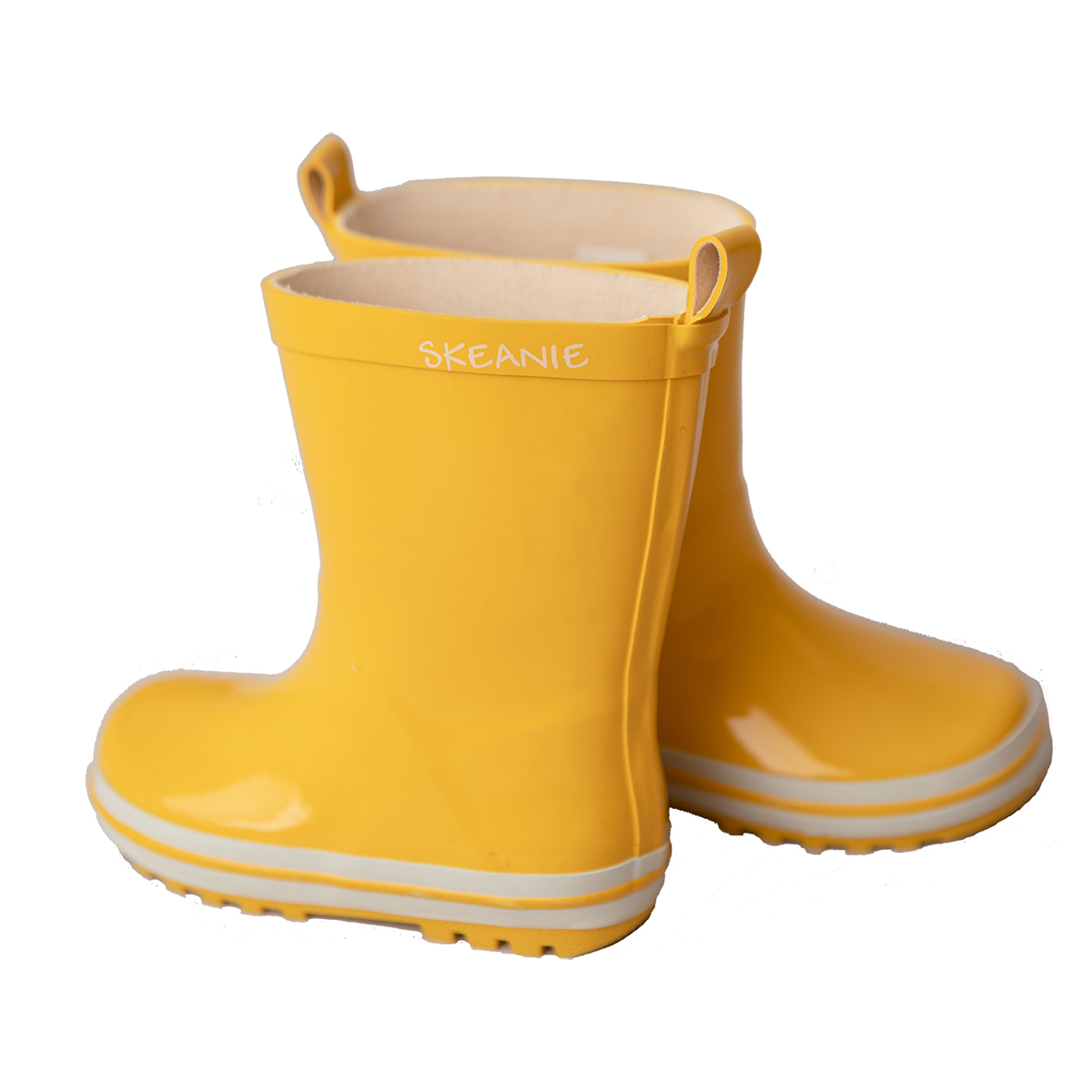 Skeanie: Kids Gumboots Yellow - Size 26