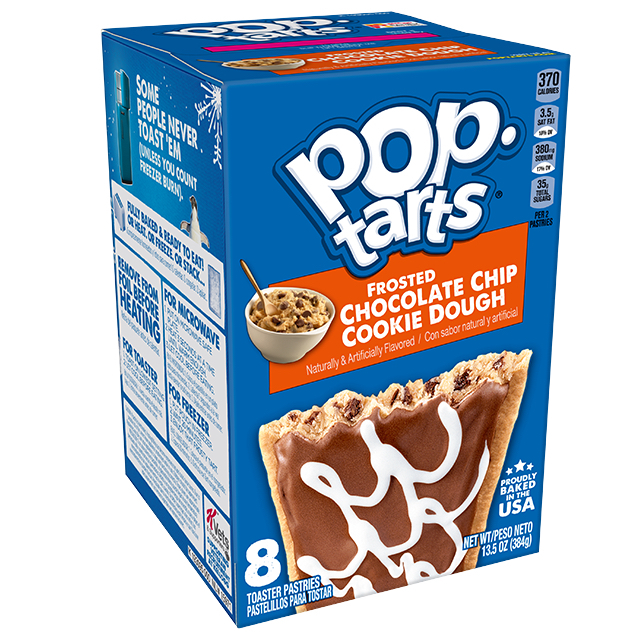 Kellogg's Pop-Tarts Chocolate Chip Cookie Dough (Pack of 8) image