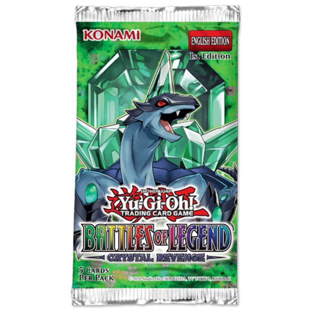 YuGiOh! Battles of Legend Crystal Revenge Booster Pack at Mighty Ape NZ