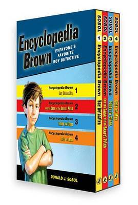 Encyclopedia Brown 4 Volume Boxed Set by Donald J Sobol image