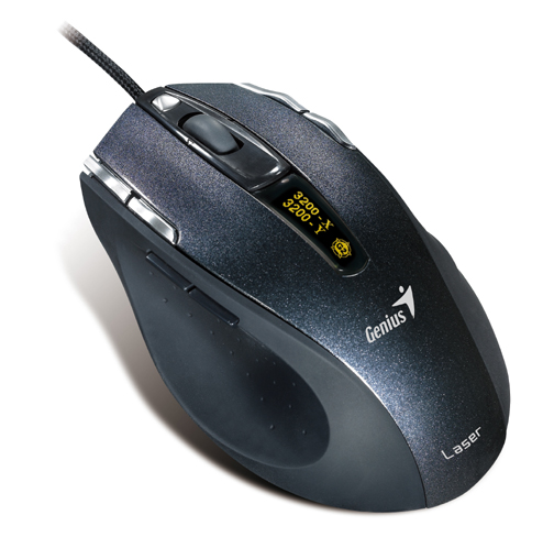 Genius Wired Ergonomic 555 Laser Mouse image