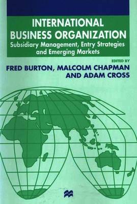 International Business Organization by Malcolm Chapman image