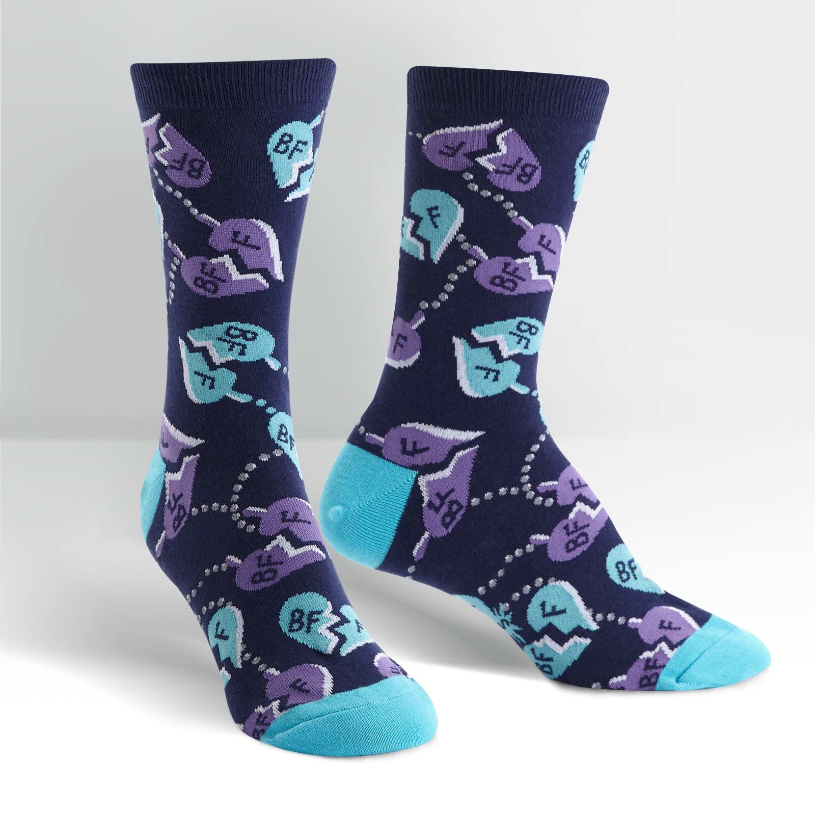 Women's - Best Friends 4 Ever Crew Socks image