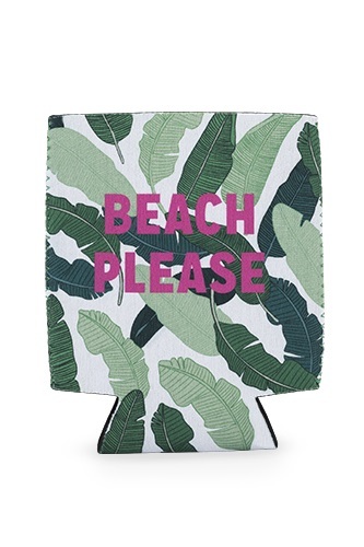 Beach Please - Beer Koozie image