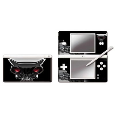 Nintendo DS Lite Modding Skin - Metal Skull for Nintendo DS image