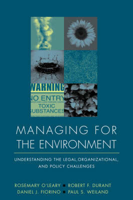 Managing for the Environment by Rosemary O'Leary image