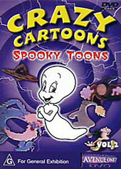 Crazy Cartoons - Spooky Toons on DVD Crazy Cartoons - Spooky Toons on DVD