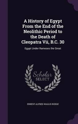 A History of Egypt from the End of the Neolithic Period to the Death of Cleopatra VII, B.C. 30 image