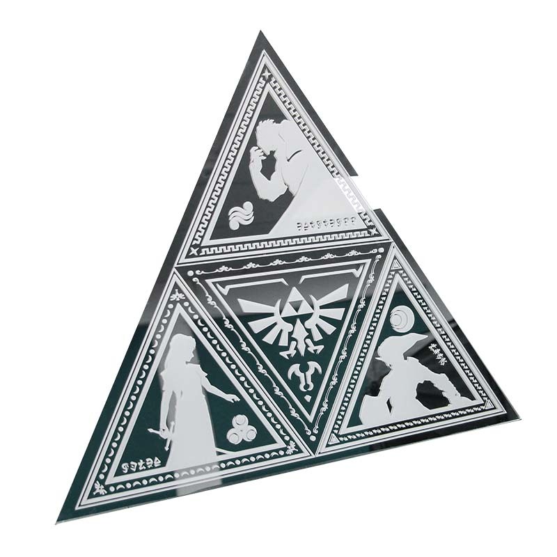 Zelda Triforce Mirror image