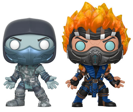 Mortal Kombat - Scorpion & Sub-Zero Pop! Vinyl 2-Pack image