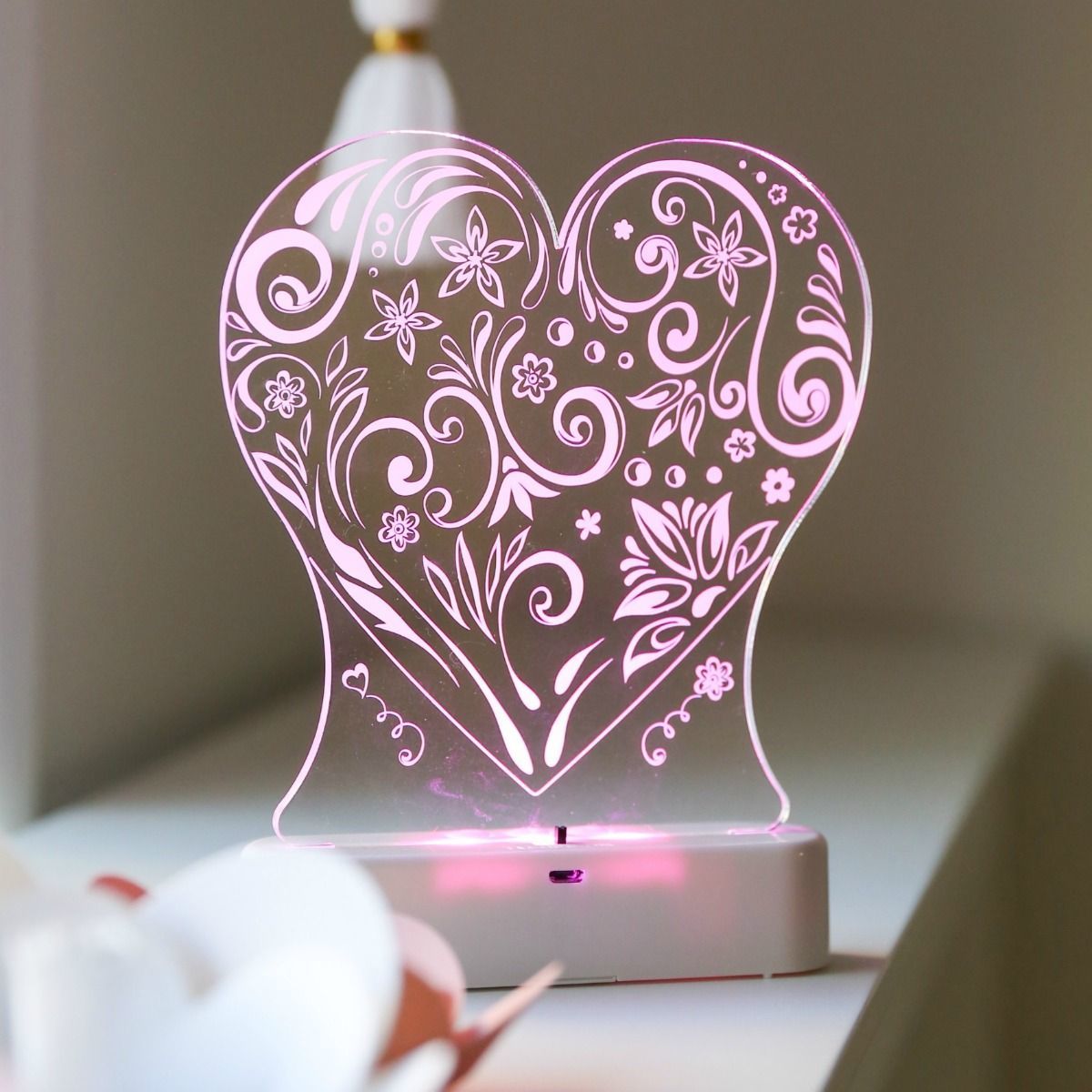 Aloka: Night Light - Love Heart image