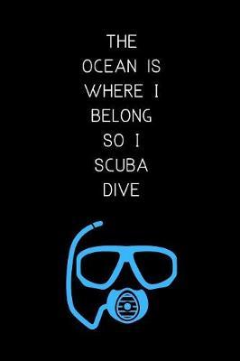 The ocean is where I belong so I scuba dive image