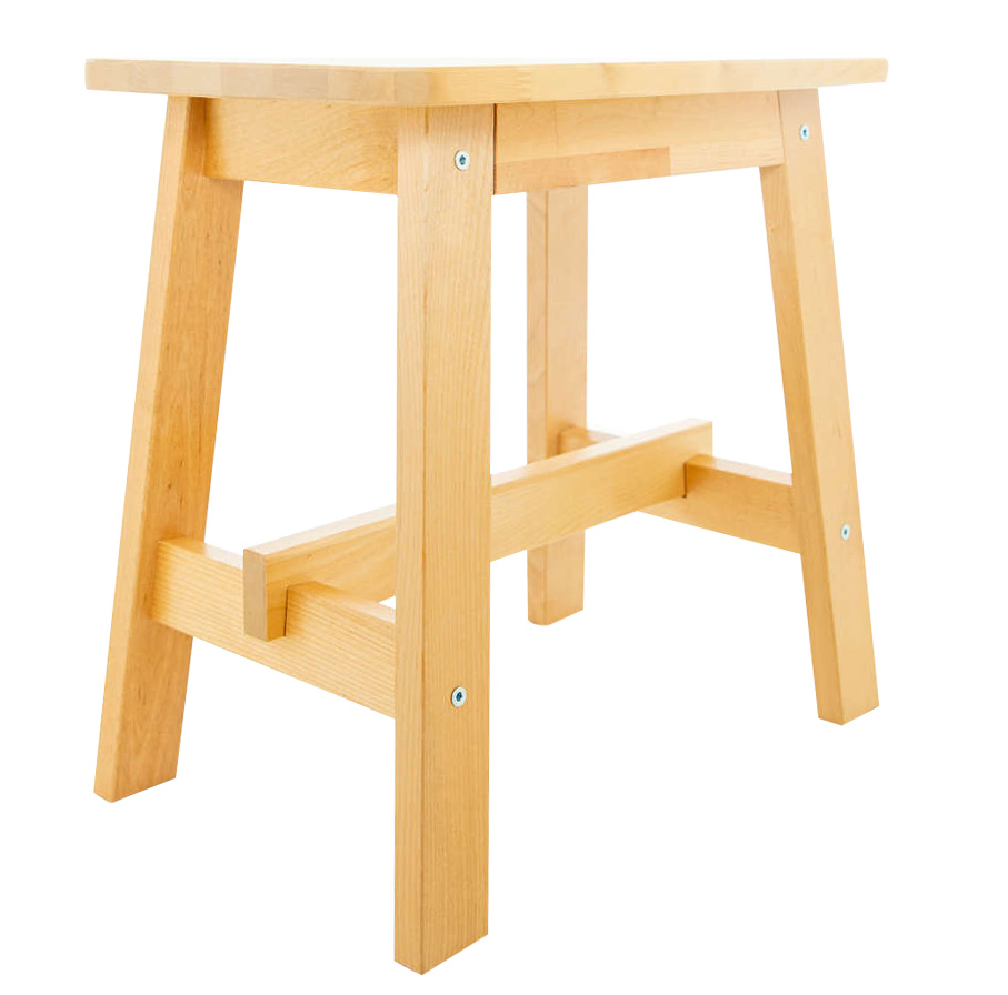 birch step stool