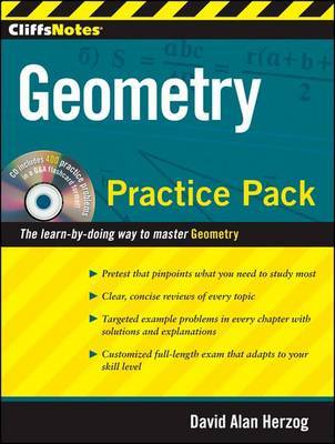 CliffsNotes Geometry Practice Pack by David Alan Herzog image