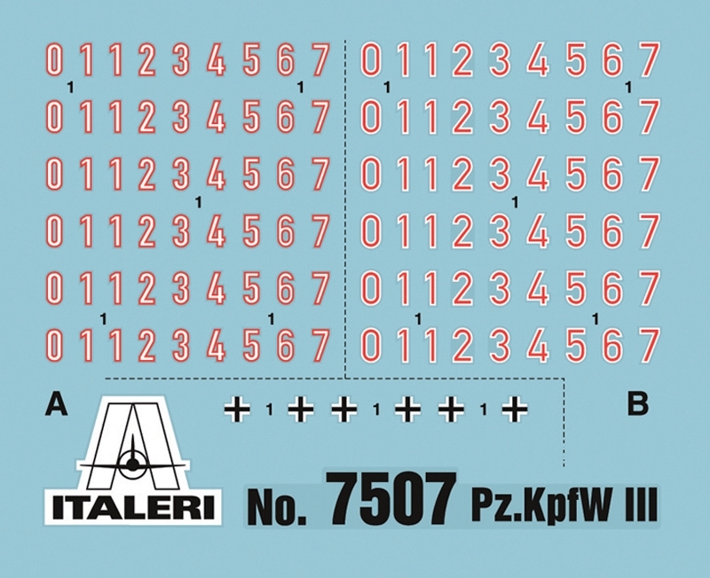 Italeri: 1/72 Pz. Kpfw. III - Fast Assembly Kit