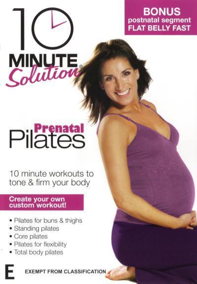 10 Minute Solution: Prenatal Pilates on DVD image