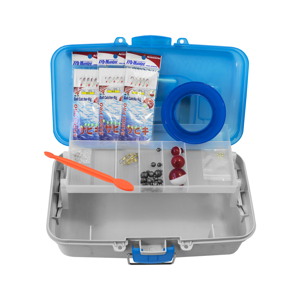 Pro Hunter 50 Piece Junior Tackle Kit (Blue) image