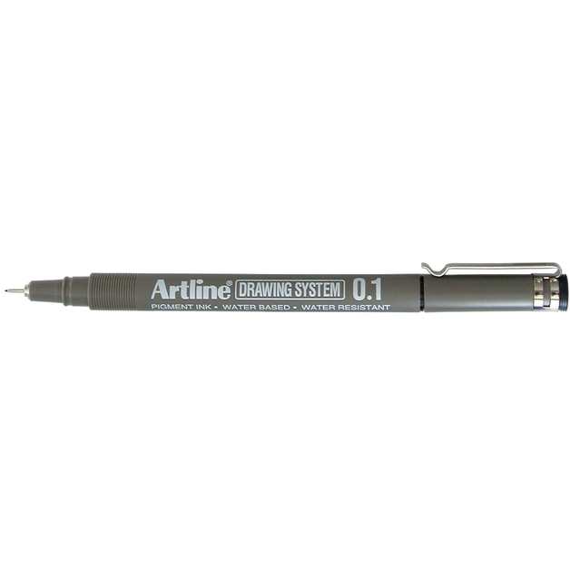 Buy Artline Drawing System 0 1mm Pen Black At Mighty Ape Nz