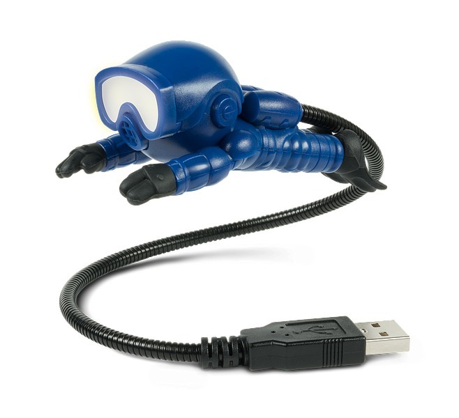 LED Diver Desk Lamp - Blue image