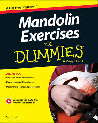Mandolin Exercises For Dummies by Don Julin image