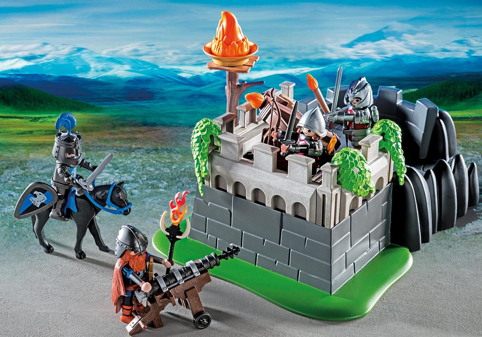 Playmobil: Knights - Dragon Knight's Fort image