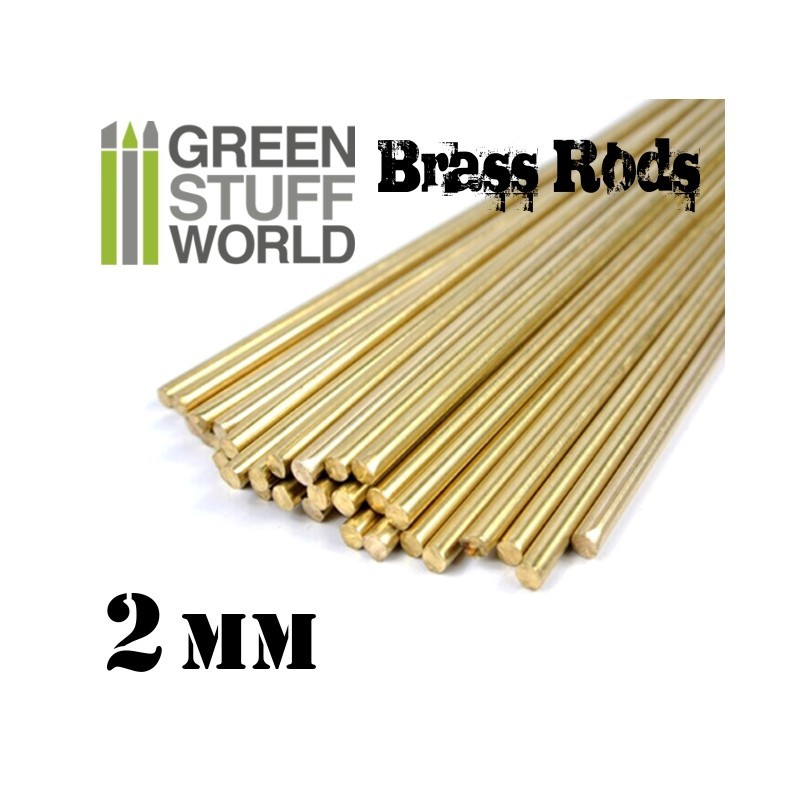 Pinning Brass Rods 2mm (5) at Mighty Ape Australia
