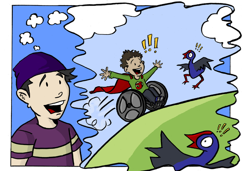My Friend is a Superhero by Philip Patston image