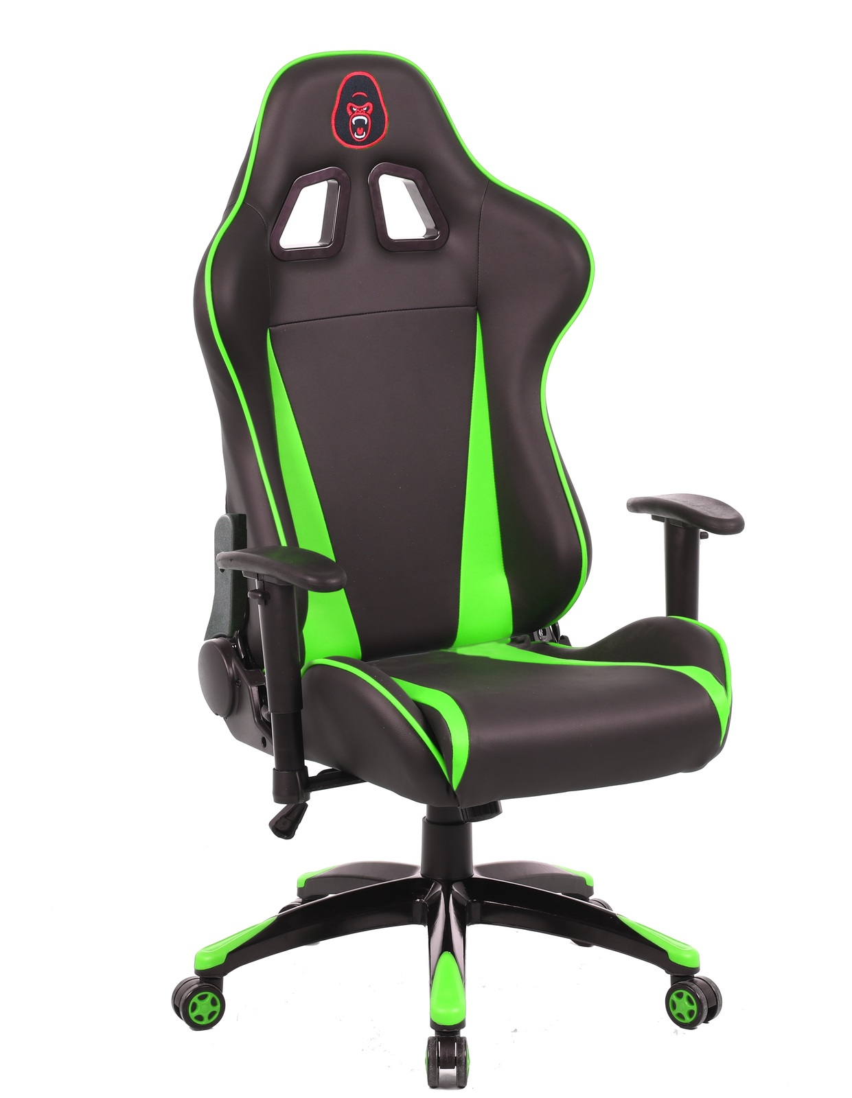 Gorilla Gaming Commander Chair - Green & Black