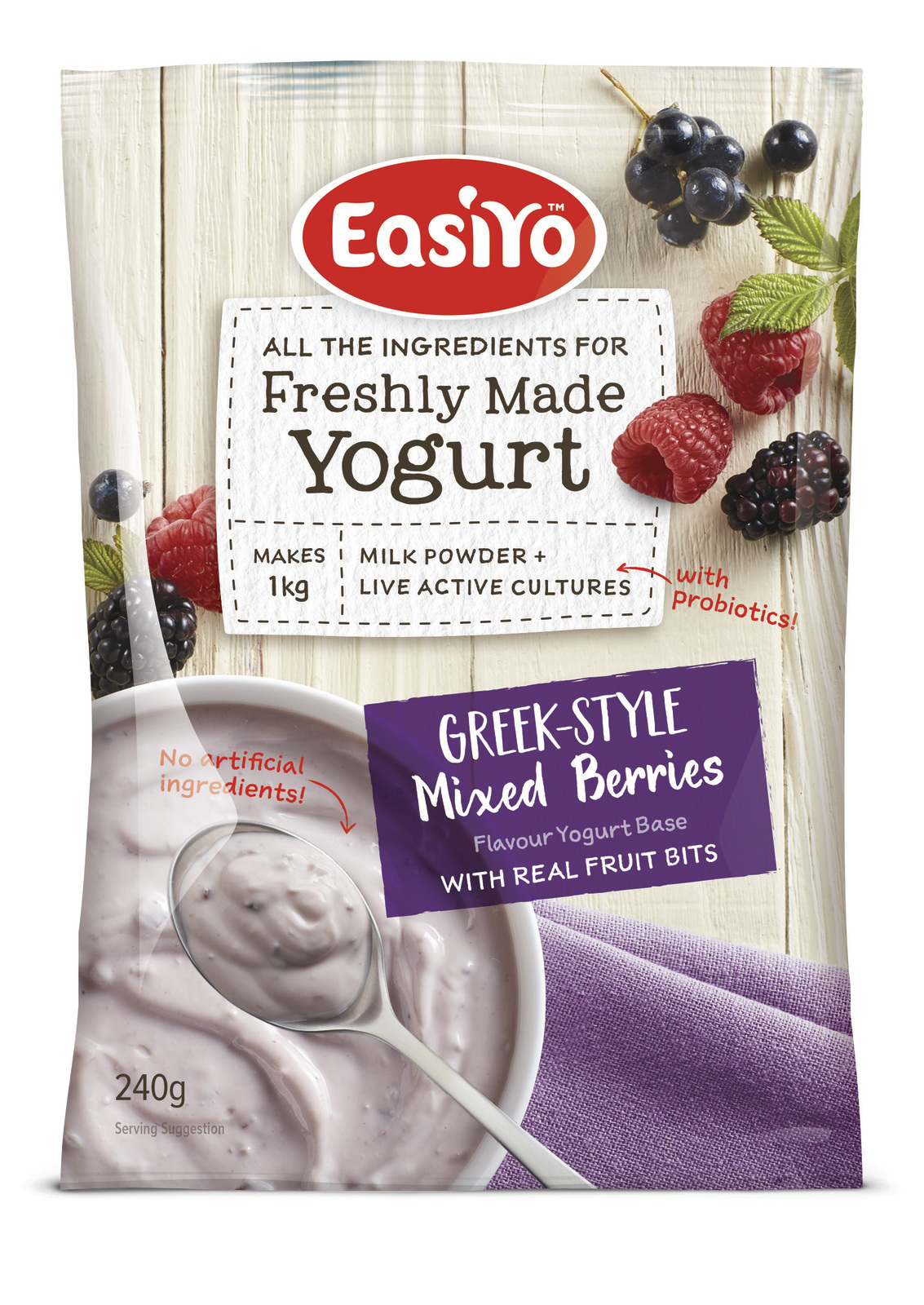 easiyo mixed yogurt packs