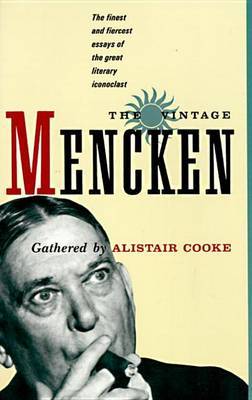 Vintage Mencken by H.L. Mencken image