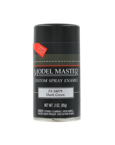 Model Master: Enamel Aerosol - Dark Green (Flat)